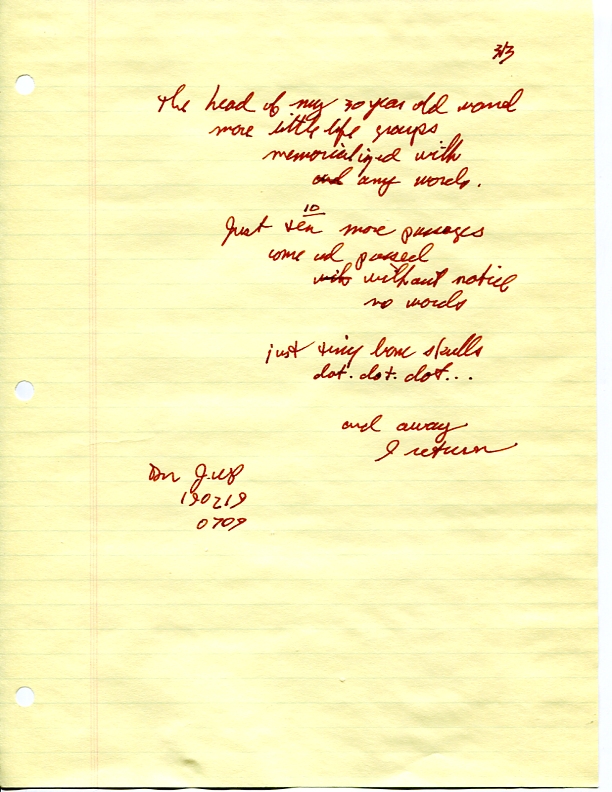 John WorldPeace Poems 2019